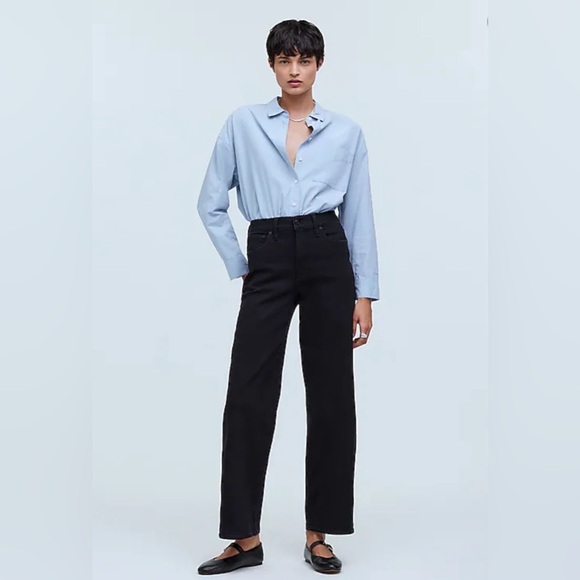 Madewell- The Petite Perfect Vintage Wide-Leg Jean 24P - Brand New - Picture 1 of 7